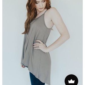 CJLA high low tank top